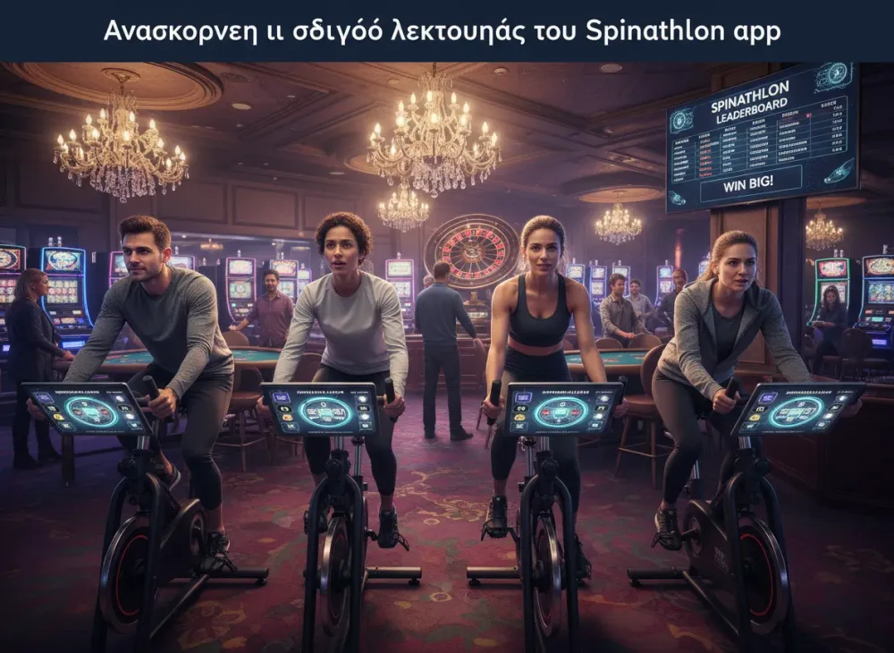 Ανασκόπηση και οδηγός λειτουργίας του Spinathlon app