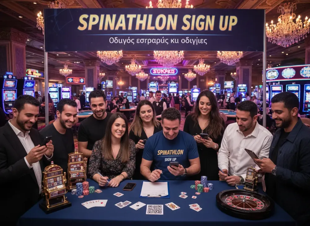 Spinathlon sign up Οδηγός εγγραφής και οδηγίες